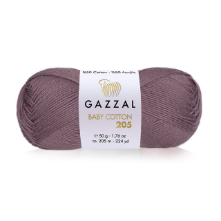Příze Gazzal Baby Cotton 205 524