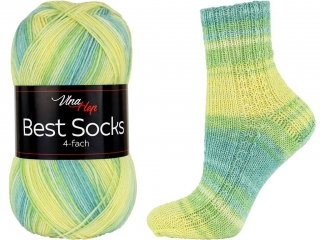Příze Vlna Hep Best Socks 7344