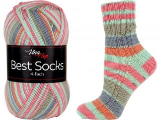 Příze Vlna Hep Best Socks 7352
