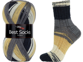 Příze Vlna Hep Best Socks 7071