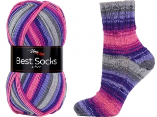 Příze Vlna Hep Best Socks 7075