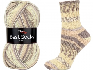Příze Vlna Hep Best Socks 7076