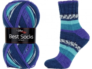 Příze Vlna Hep Best Socks 7078