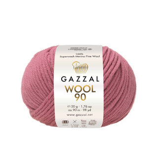 Příze Gazzal Wool 90 3677