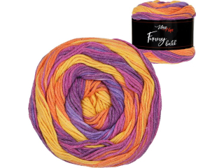 Příze Vlna Hep Funny Batik 9823
