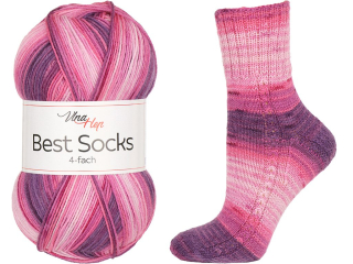 Příze Vlna Hep Best Socks 7406