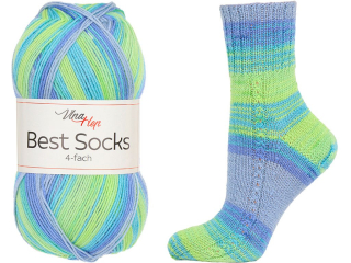 Příze Vlna Hep Best Socks 7410