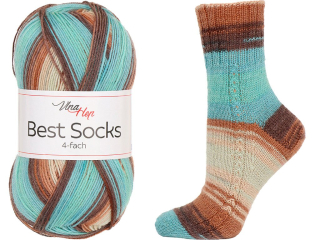 Příze Vlna Hep Best Socks 7409
