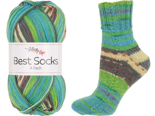 Příze Vlna Hep Best Socks 7385