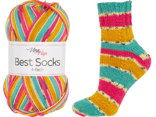 Příze Vlna Hep Best Socks 7384