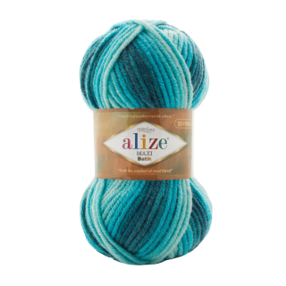Příze Alize Superlana Maxi Batik 7801