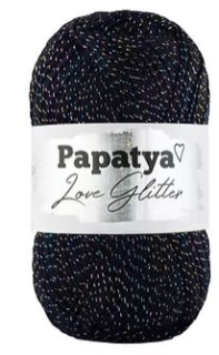 Příze Kamgarn Papatya Love Glitter 2002
